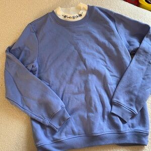 Blair Women's Blue Crewneck Sweater